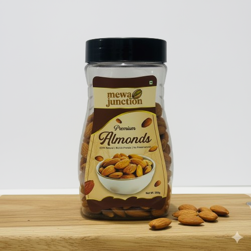 Premium Almonds – Crunchy & Nutrient-Rich Superfood | 250g