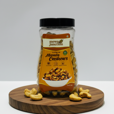 Premium Masala Cashew – Spicy & Crunchy Roasted Cashews | 250g
